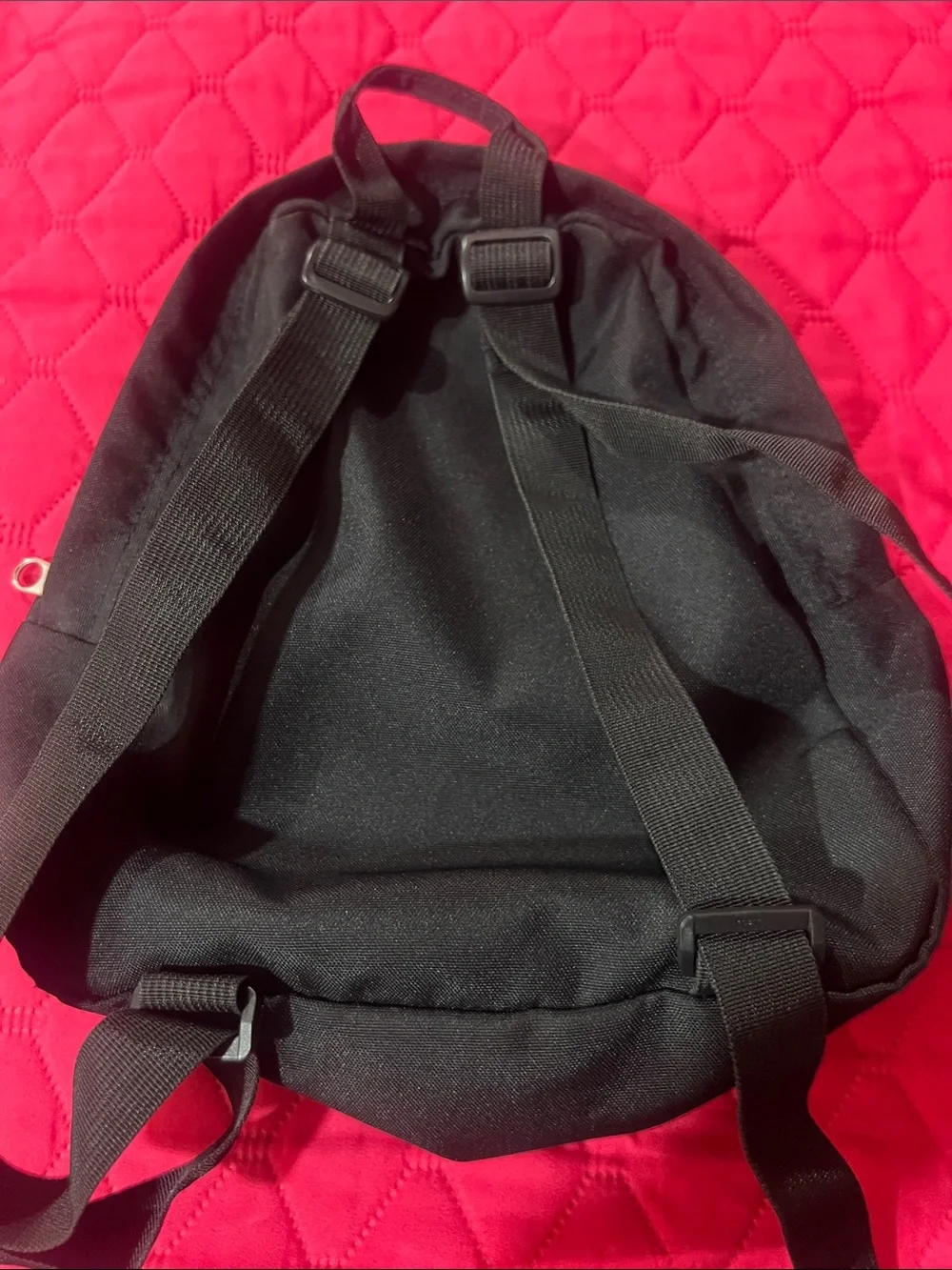Jansport Black Mini Backpack with Front Pocket